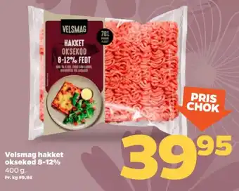 Netto Velsmag hakket oksekød 8-12% tilbud