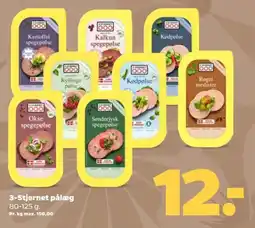 Netto 3-Stjernet pålæg tilbud