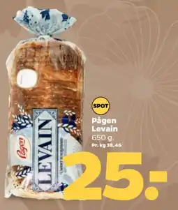 Netto Pågen Levain tilbud