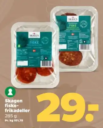 Netto Skagen fiske- frikadeller tilbud