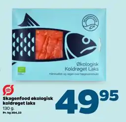 Netto Skagenfood økologisk koldrøget laks tilbud