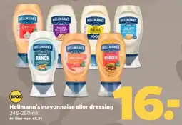 Netto Hellmann's mayonnaise eller dressing tilbud