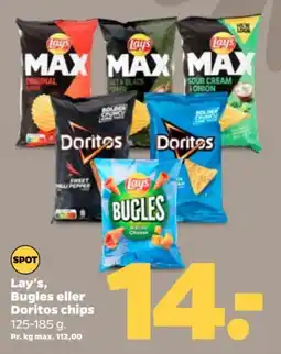 Netto Lay's, Bugles eller Doritos chips tilbud