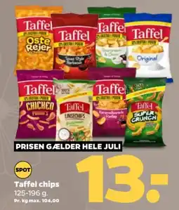 Netto Taffel chips tilbud