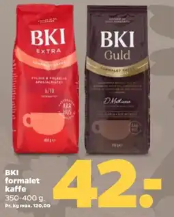 Netto Bki formalet Kaffe tilbud