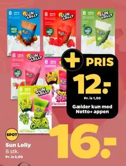 Netto Sun Lolly tilbud