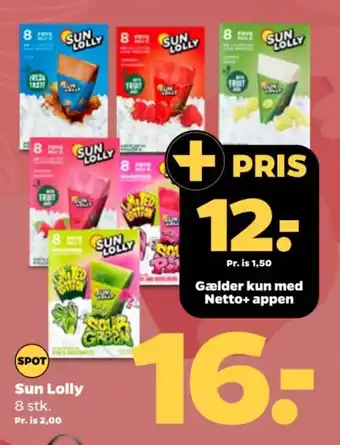 Netto Sun Lolly tilbud