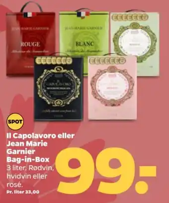 Netto Il capolavoro eller jean marie garnier bag-in-box tilbud