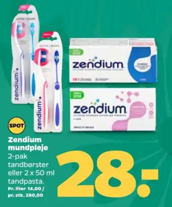 Netto Zendium mundpleje tilbud