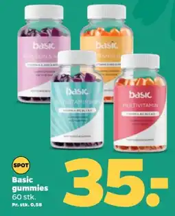 Netto Basic gummies tilbud
