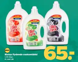 Netto Biotex flydende vaskemiddel tilbud