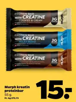 Netto Murph kreatin proteinbar tilbud