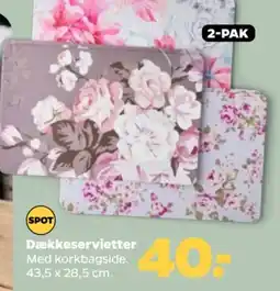Netto Dækkeservietter tilbud