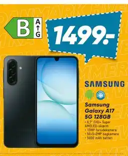 Bilka Samsung Galaxy A17 5G 128GB tilbud