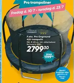 Bilka Pro Onground 426 trampolin tilbud