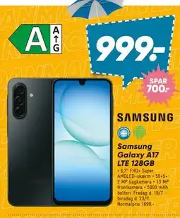 Bilka Samsung Galaxy A17 LTE 128GB tilbud