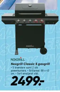 Bilka Nexgrill Classic 5 gasgrill tilbud