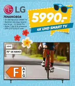 Bilka LG 75NANO80A tilbud