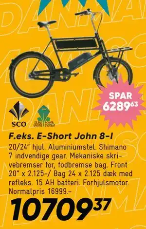 Bilka E-Short John 8-I tilbud
