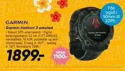 Bilka Garmin Instinct 3 amoled tilbud
