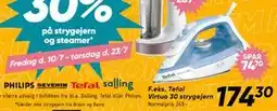 Bilka Tefal Virtuo 30 strygejern tilbud