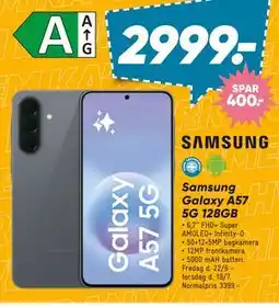 Bilka Samsung Galaxy A57 5G 128GB tilbud