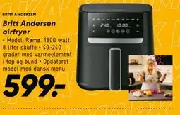 Bilka Britt Andersen airfryer tilbud