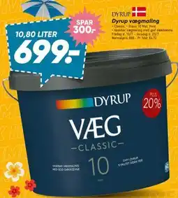 Bilka Dyrup vægmaling tilbud