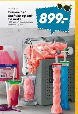 Bilka Køkkenchef slush ice og soft ice maker tilbud