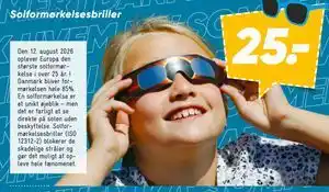Bilka Solformørkelsesbriller tilbud