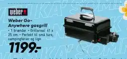 Bilka Weber Go-Anywhere gasgrill tilbud