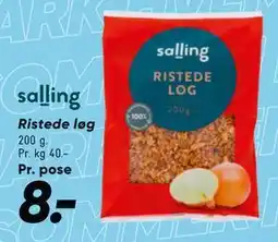 Bilka salling Ristede løg tilbud