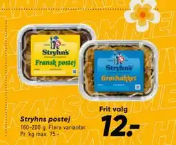 Bilka Stryhns postej tilbud
