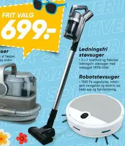 Bilka Ledningsfri støvsuger tilbud