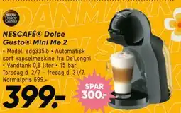 Bilka NESCAFÉ Dolce Gusto Mini Me 2 tilbud