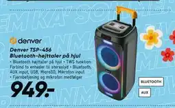 Bilka Denver TSP-456 Bluetooth-højttaler på hjul tilbud