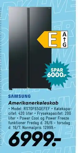 Bilka Amerikanerkøleskab tilbud