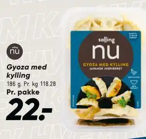 Bilka Gyoza med kylling tilbud