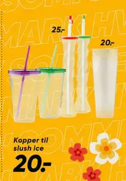 Bilka Kopper til slush ice tilbud