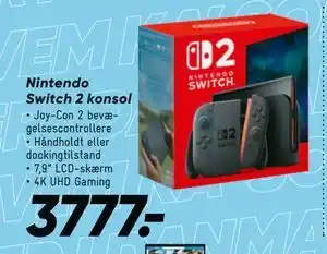 Bilka Nintendo Switch 2 konsol tilbud