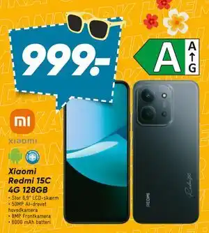 Bilka Xiaomi Redmi 15C 4G 128GB tilbud