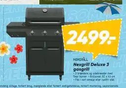 Bilka Nexgrill Deluxe 3 gasgrill tilbud