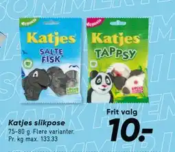 Bilka Katjes slikpose tilbud