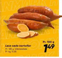 Bilka Løse søde kartofler tilbud