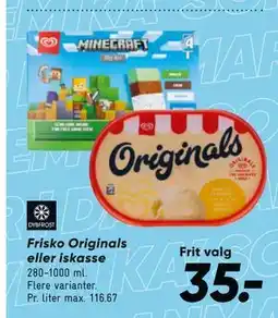 Bilka Frisko Originals eller iskasse tilbud