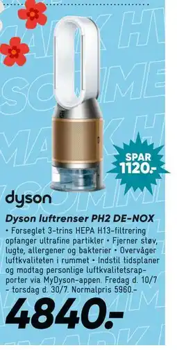 Bilka Dyson luftrenser PH2 DE-NOX tilbud