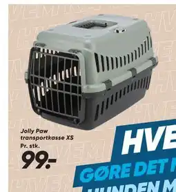 Bilka Jolly Paw transportkasse XS tilbud