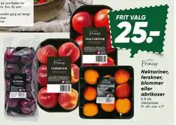 Bilka Nektariner, ferskner, blommer eller abrikoser tilbud