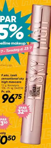 Bilka Lash sensational sky high mascara tilbud
