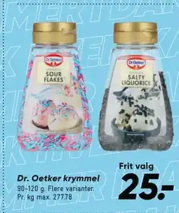 Bilka Dr. Oetker krymmel tilbud